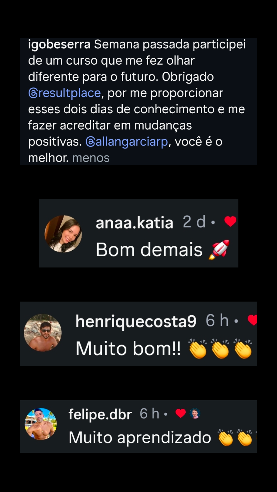 Mensagens de elogio 04